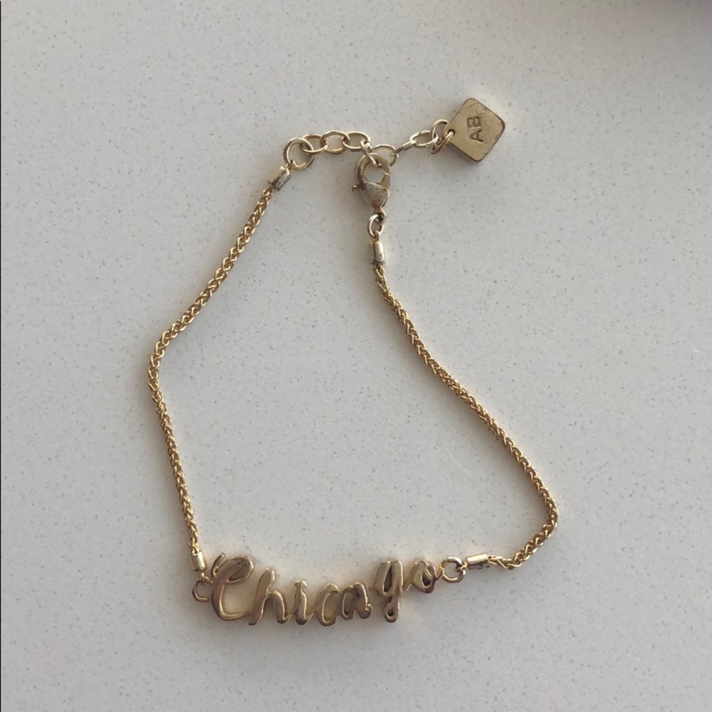 Ashley Bridget Chicago Gold Bracelet- Damaged